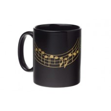 Mug Staff Black & Gold