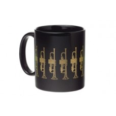 Mug Trumpet Black & Gold