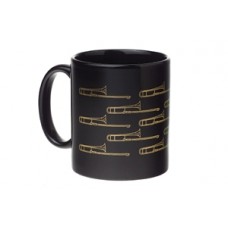 Mug Trombone Black & Gold